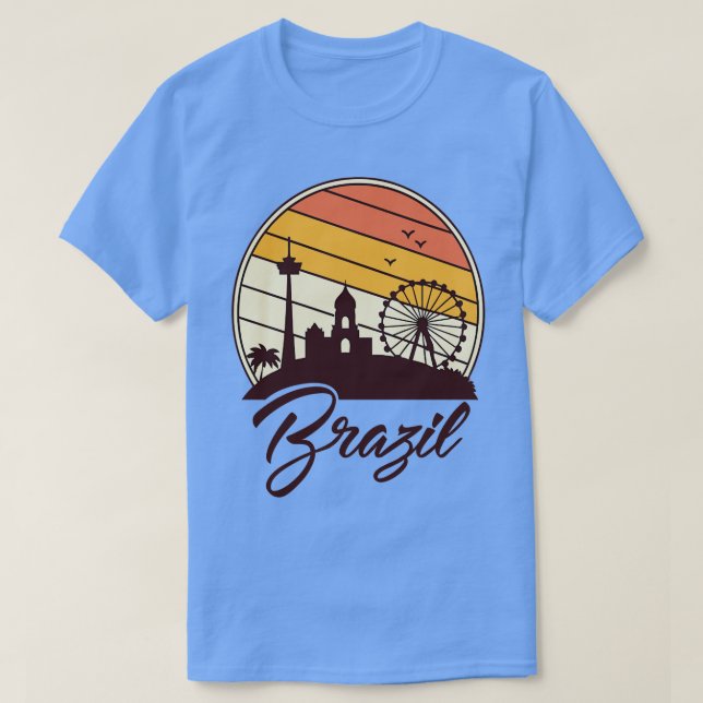 Camiseta Olá Brasil (Frente do Design)