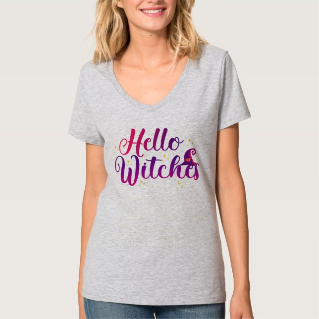 Camiseta Olá Bruxas (Frente)