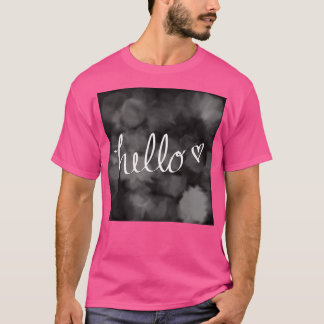 Camiseta Olá Calligrafia