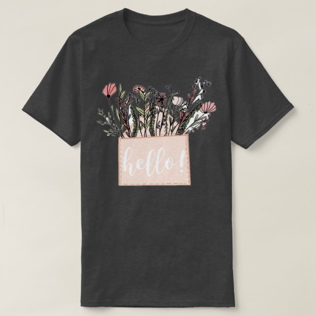 CAMISETA OLÁ CALLIGRAPHY 2 (Frente do Design)