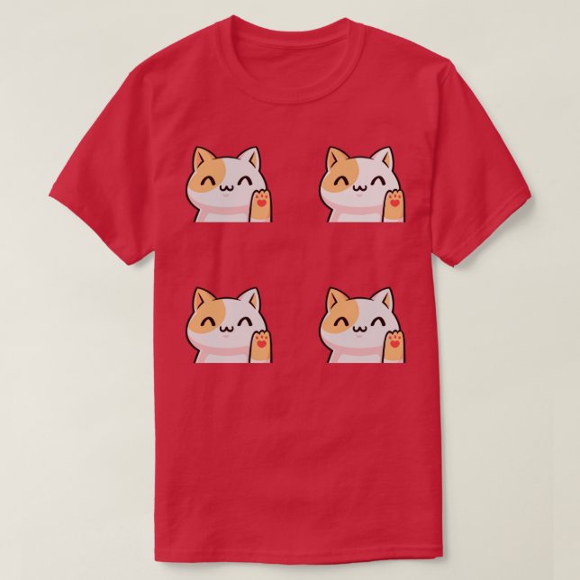 Camiseta Olá Cat (Frente do Design)