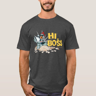 Camiseta Olá! chefe! - O T dos homens das galinhas da