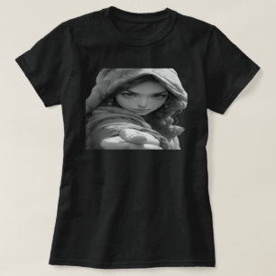 Camiseta Olá, Como Você Está um Polegar Para Cima Preto e B