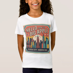 Camiseta Olá da Grande Maçã Nova York