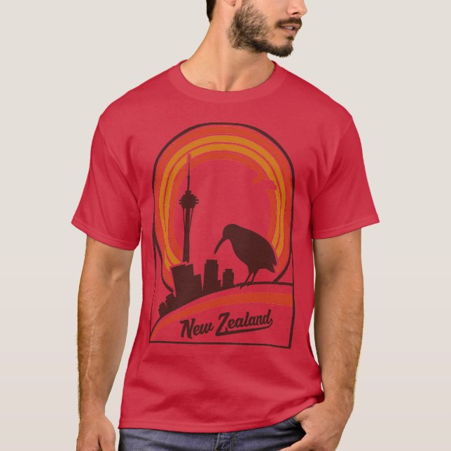 Camiseta Olá da Nova Zelândia (Frente)
