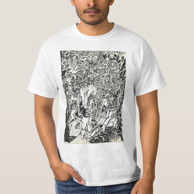 Camiseta "Olá!", de Brian Benson (Frente)