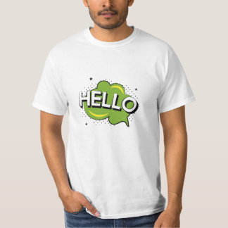 Camiseta Olá design