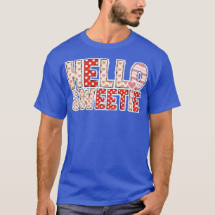 Camiseta Olá Dia de os namorados de Docinho 1
