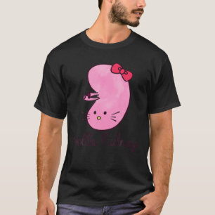 Camiseta Olá Doença de Transplante Engraçado do Rim Diá