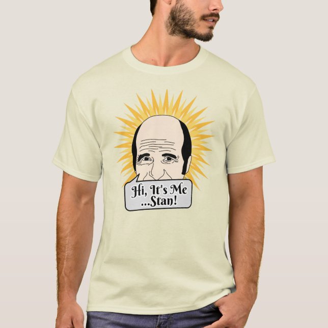 Camiseta Olá!, é mim, Stan! (Frente)