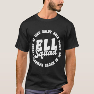 Camiseta Olá Em Diferentes Idiomas - Linguagem Em Inglês