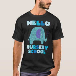 Camiseta Olá Enfermeiro Ensino Crianças Futuro Enfermeiro D
