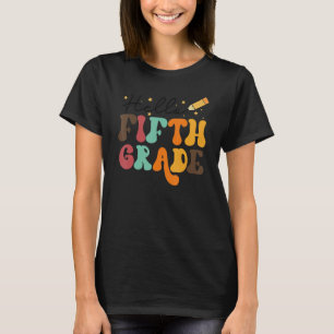 Camiseta Olá Equipe da 5ª Série Quinta Série De Volta às A