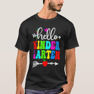 Camiseta Olá Equipe de Alunos da Professora do Jardim de In