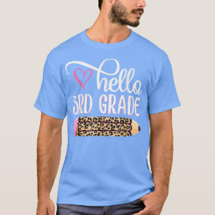 Camiseta Olá Equipe do 3º ano do 3º ano de volta à Escola T