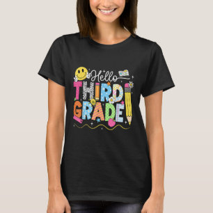Camiseta Olá Equipe do 3º ano do 3º ano de volta à Escola T
