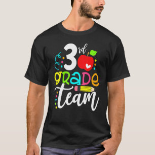 Camiseta Olá, Equipe do 3º ano Feliz Primeiro Dia da Escola