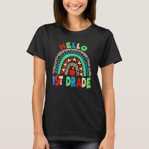 Camiseta Olá Equipe do Primeiro Ano 1º Ano de Volta às Aula