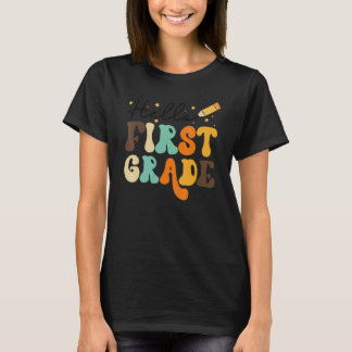 Camiseta Olá Equipe do Primeiro Ano Professora do 1º Ano De
