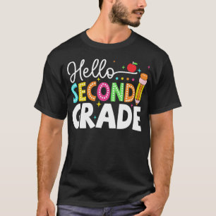 Camiseta Olá Equipe do Segundo Ano 2ª Série de Volta às Aul
