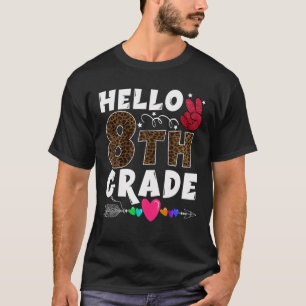 Camiseta Olá, Equipe Engraçada De Professores Da 8ª Série D