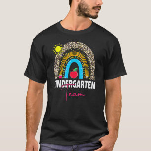 Camiseta Olá Equipe Jardim de Infância Volta às Aulas Profe