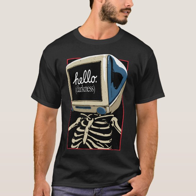 Camiseta Olá Escuridão (Frente)