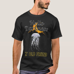 Camiseta Olá Escuridão Meu Velho Amigo Água-Viva 02
