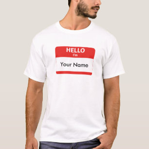 Camiseta Olá! eu sou