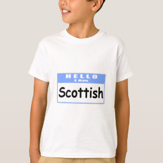 Camiseta Olá, Eu Sou Escocês... Nametag