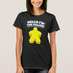 Camiseta Olá, eu sou o Yello Conselho Gaming Mee
