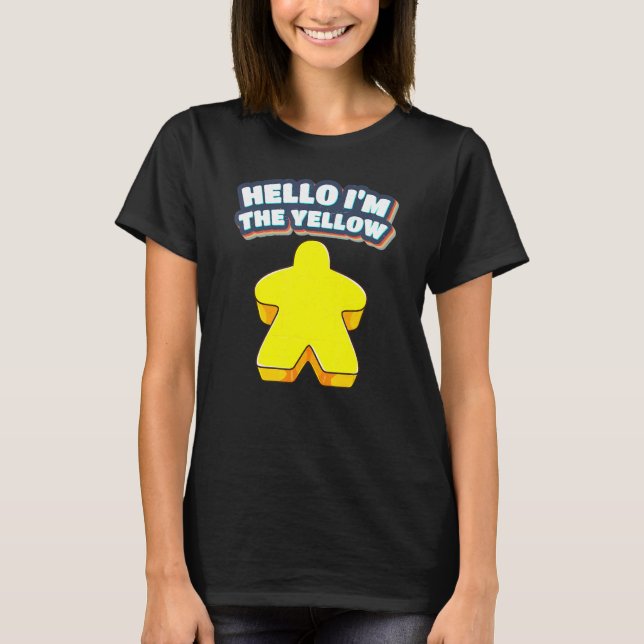 Camiseta Olá, eu sou o Yello Conselho Gaming Mee (Frente)