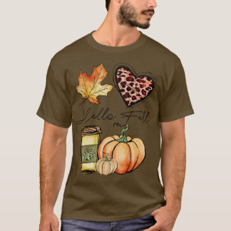 Camiseta Olá Fall Autumn Season