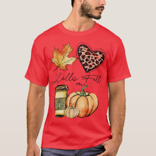 Camiseta Olá Fall Autumn Season
