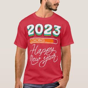 Camiseta Olá Feliz ano novo 2023 2023 31 de dezembro de 202