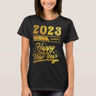 Camiseta Olá Feliz ano novo 2023 2023 31 de dezembro de 202