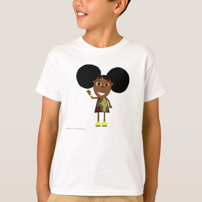 Camiseta Olá! Fino - clássico (Frente)