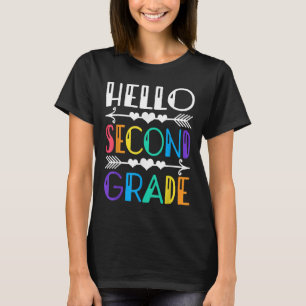 Camiseta Olá Fofo Segundo Ano Volta às Aulas Primeiro Dia D