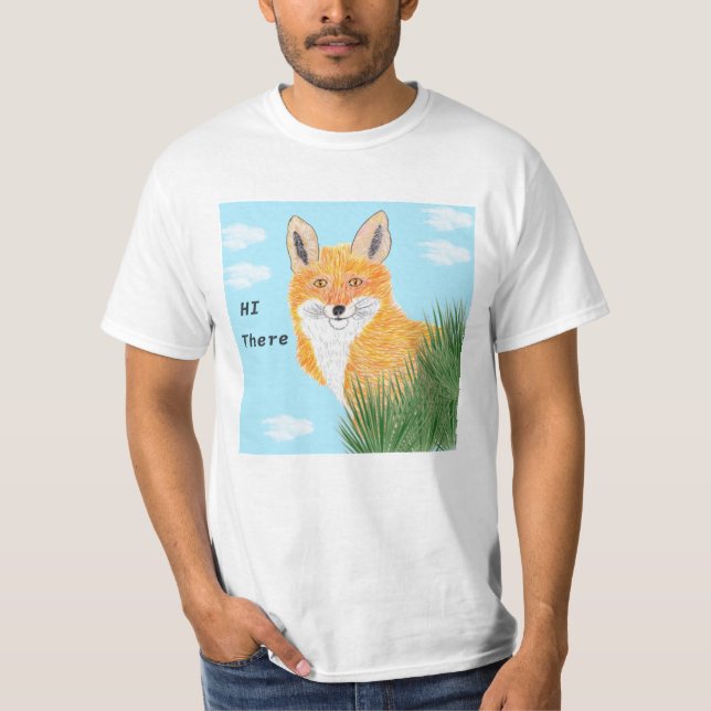 Camiseta Olá, Fox (Frente)