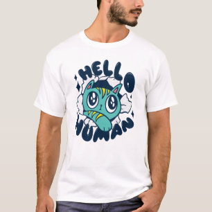 Camiseta Olá Gato Gato Gato