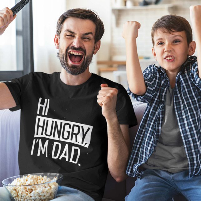 Camiseta Olá, Hungry, sou Pai (Criador carregado)