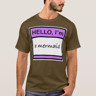 Camiseta Olá Iamp39m a sereia