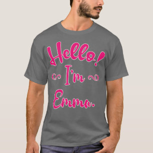 Camiseta Olá, Im Emma