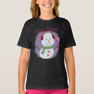Camiseta olá inverno