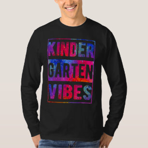 Camiseta Olá Jardim de Infância Primeiro Dia Do Jardim de I