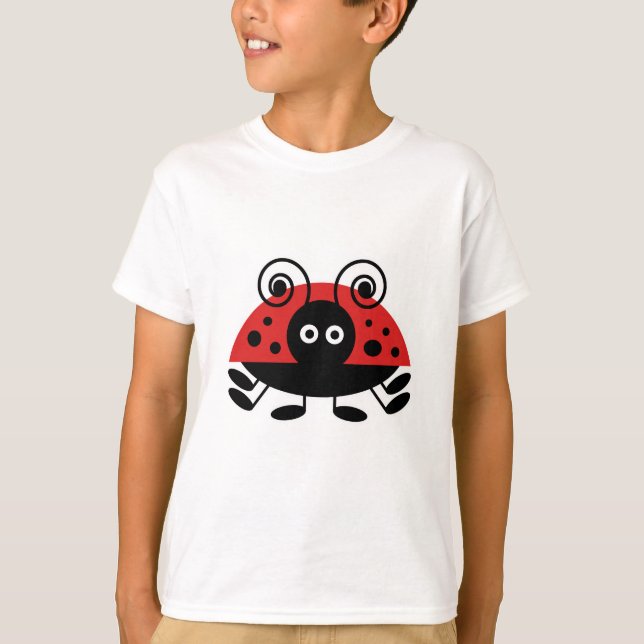 Camiseta Olá! joaninha (Frente)