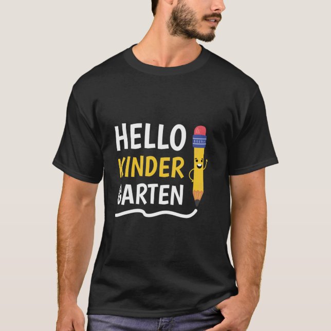 Camiseta Olá Kindergarten (Frente)