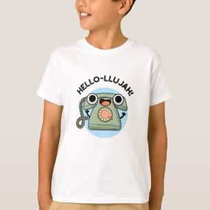 Camiseta Olá, Lujah Funny Telephone Pun