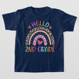Camiseta Olá Menina Professora de Laço Coquete da Segunda S