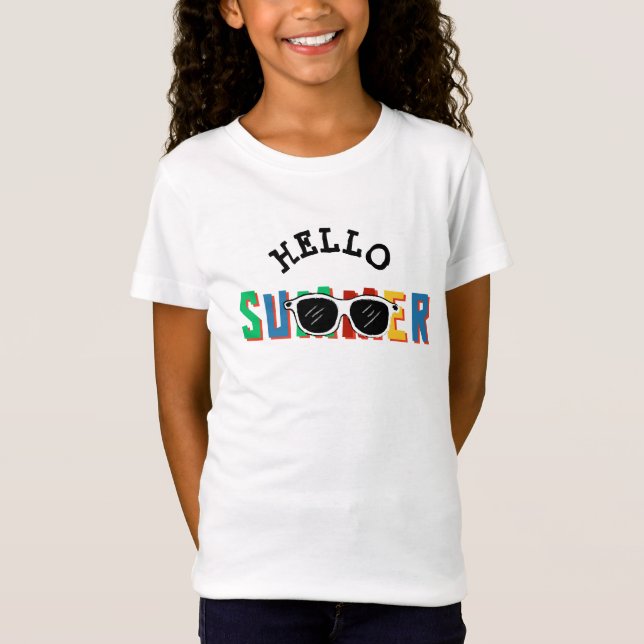 Camiseta Olá, Meninas de Verão (Frente)